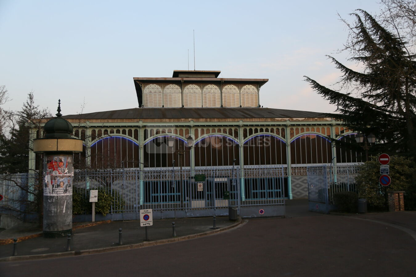 Entree  du pavillon Baltard