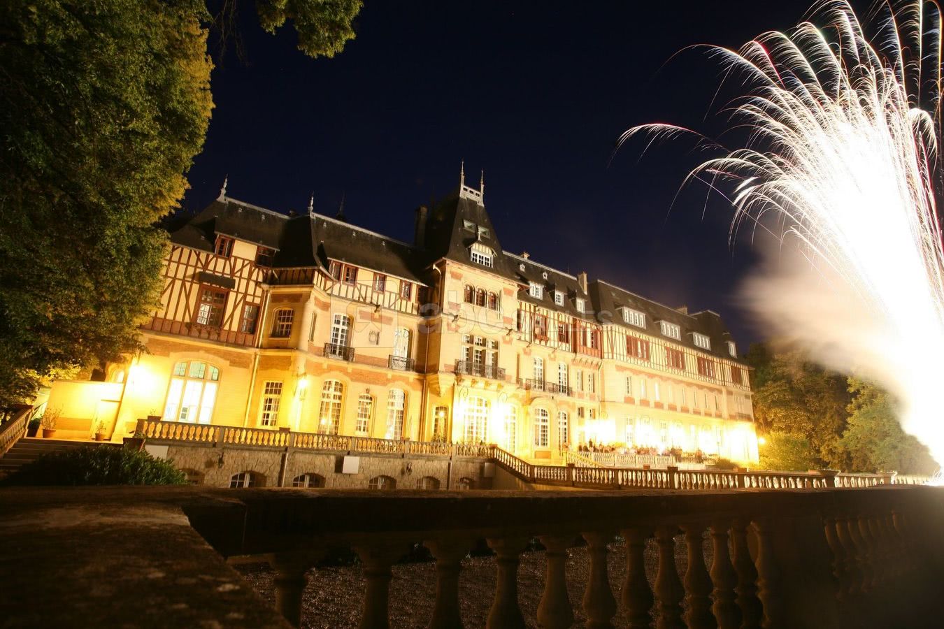 Feu d'artifice mariage