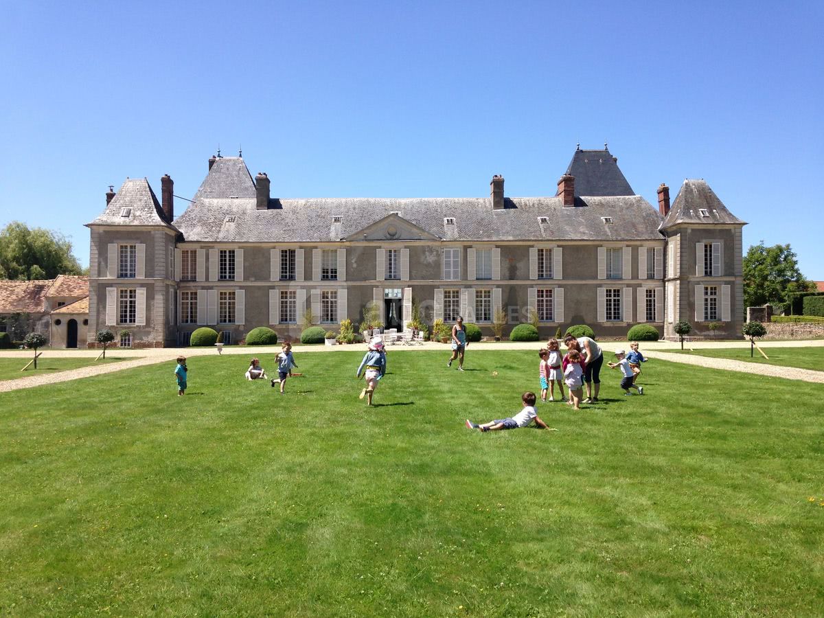Garden-party au château de Janvry