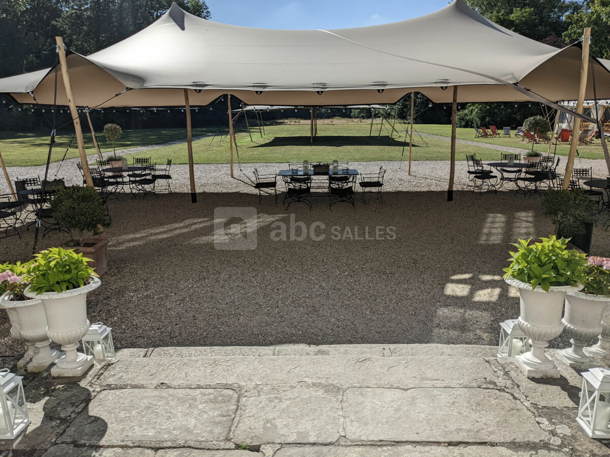 Terrasse face au parc