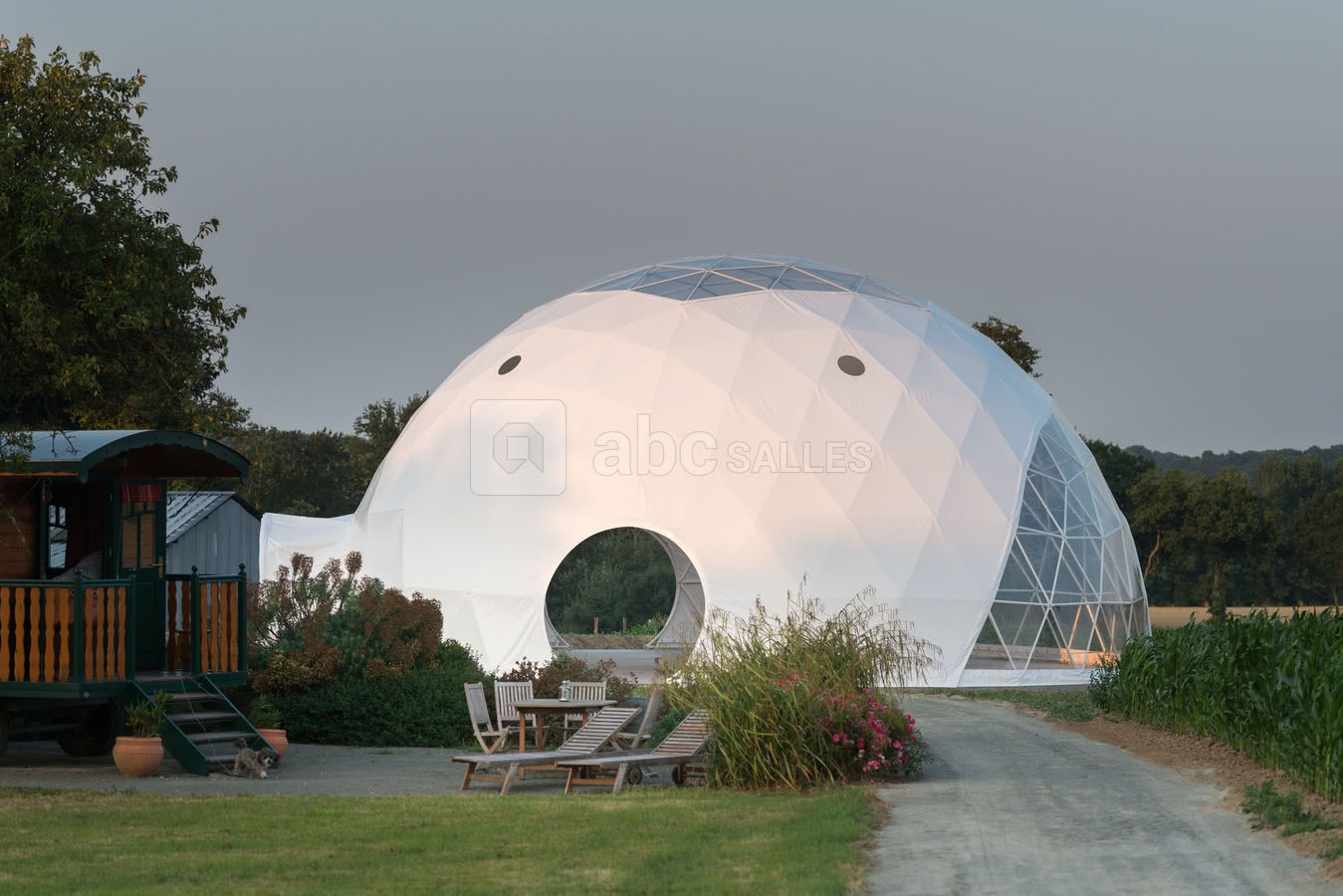 Cheminement vers le dôme