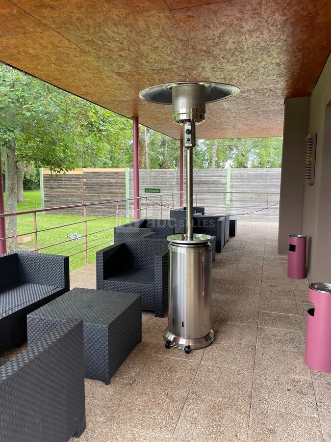 Option Parasol Chauffant