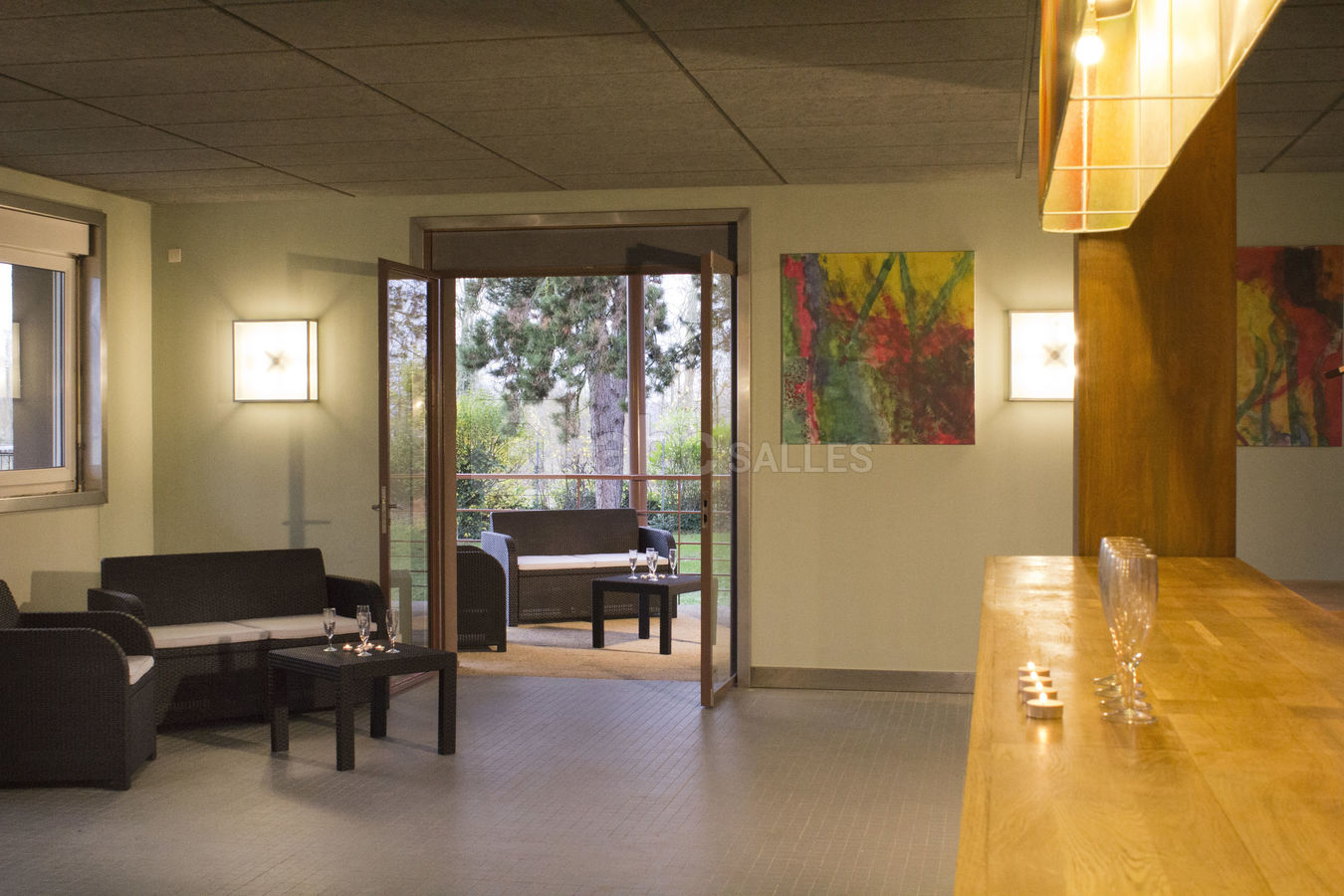 Salle de réception