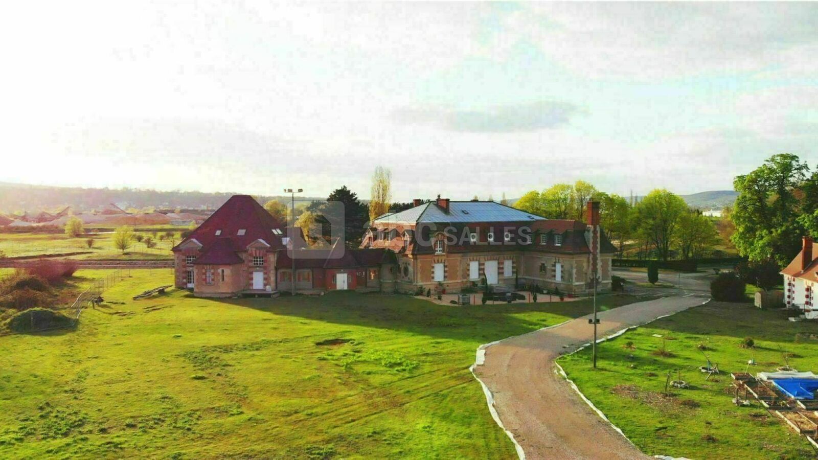 Vue extérieure du Château Vanderbilt 🏰