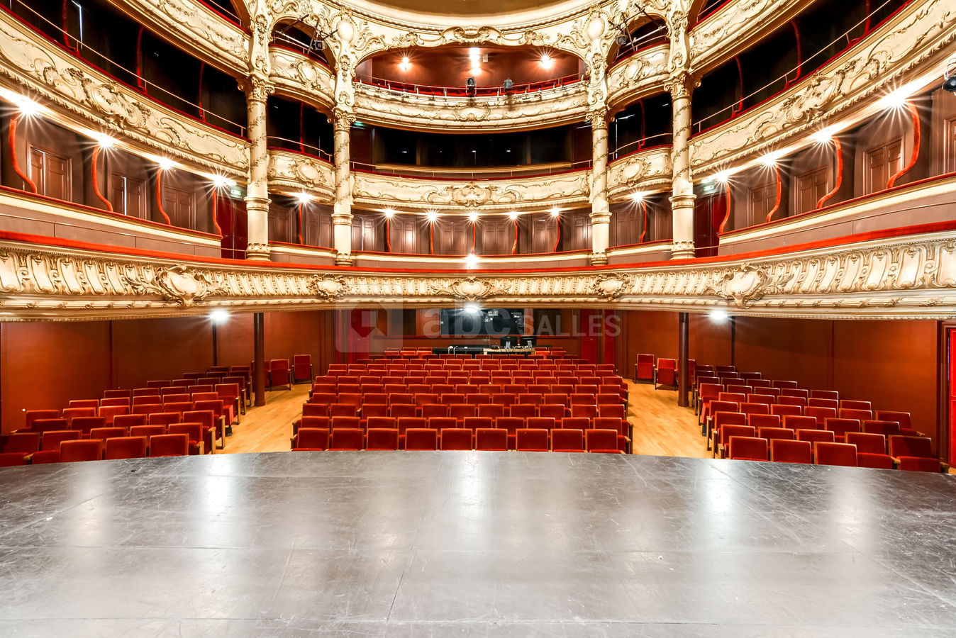 Vue de la salle de spectacle - Théâtre Gabrielle Dorziat