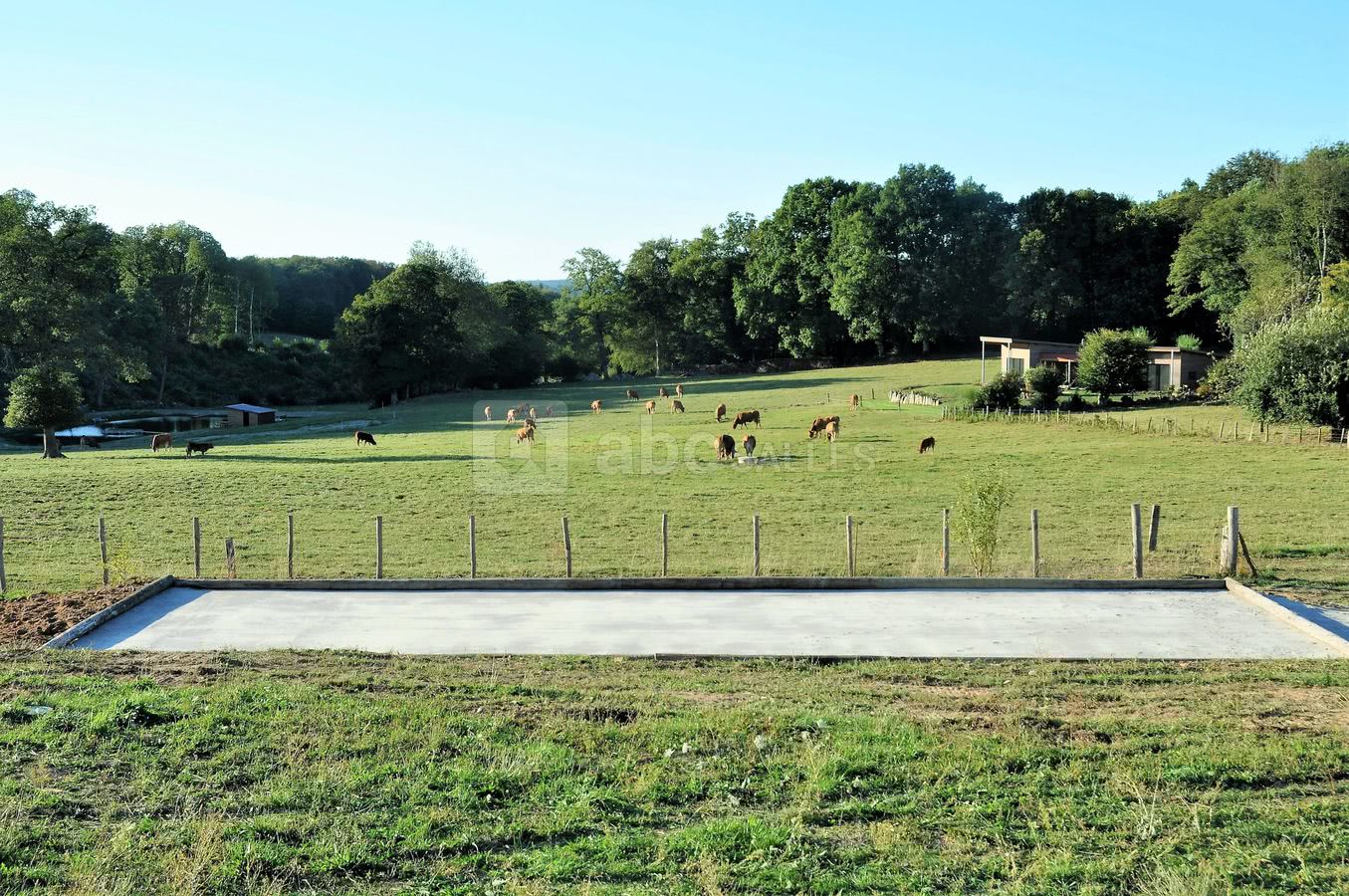 Terrain de petanque 15m x 5m
