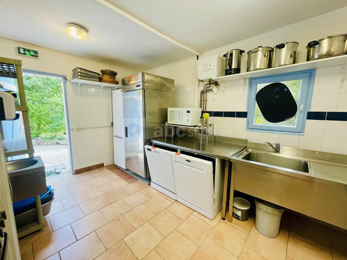 Cuisine de la salle de réception