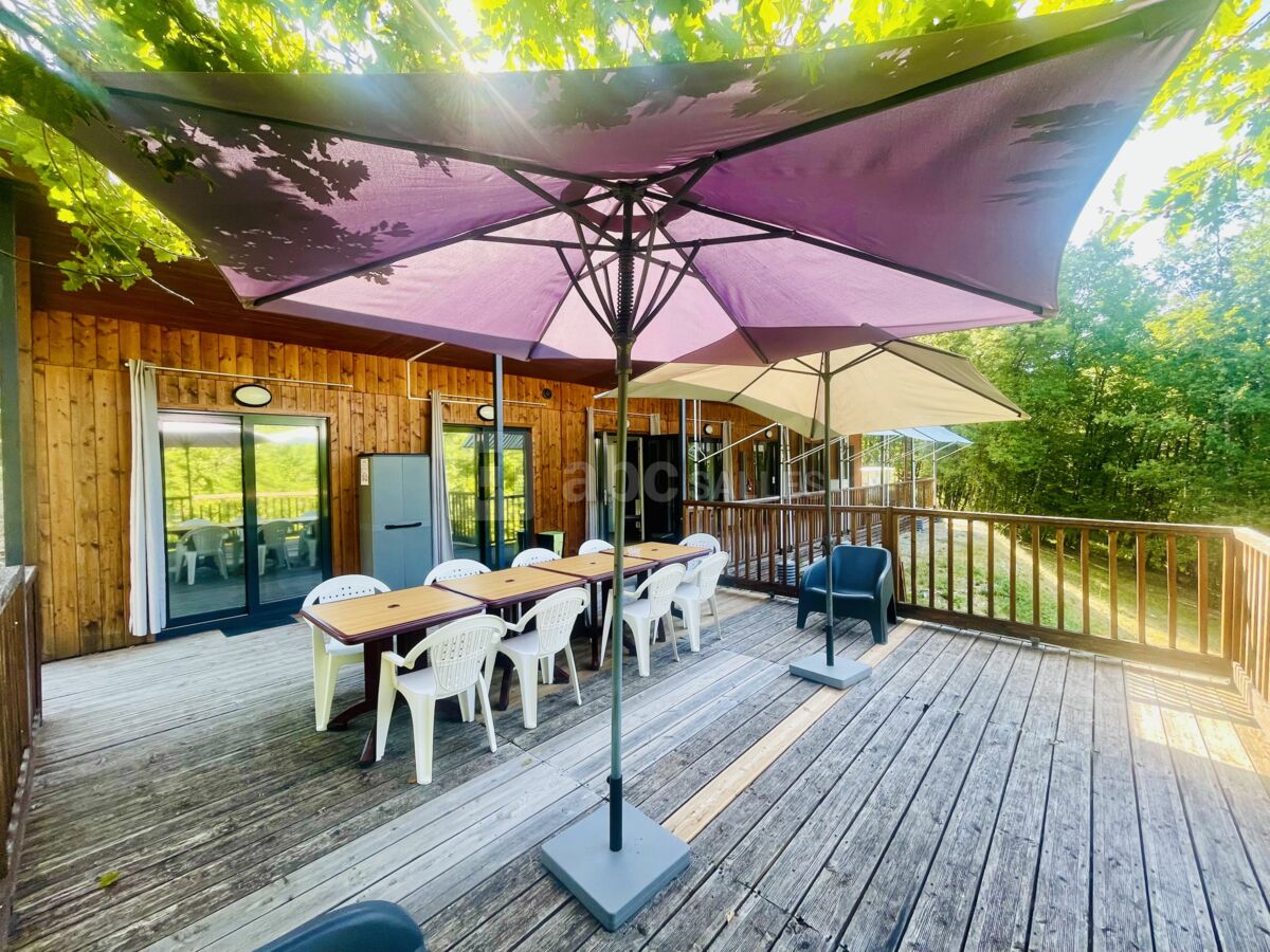 Terrasse Chalet Salamandre 10 personnes
