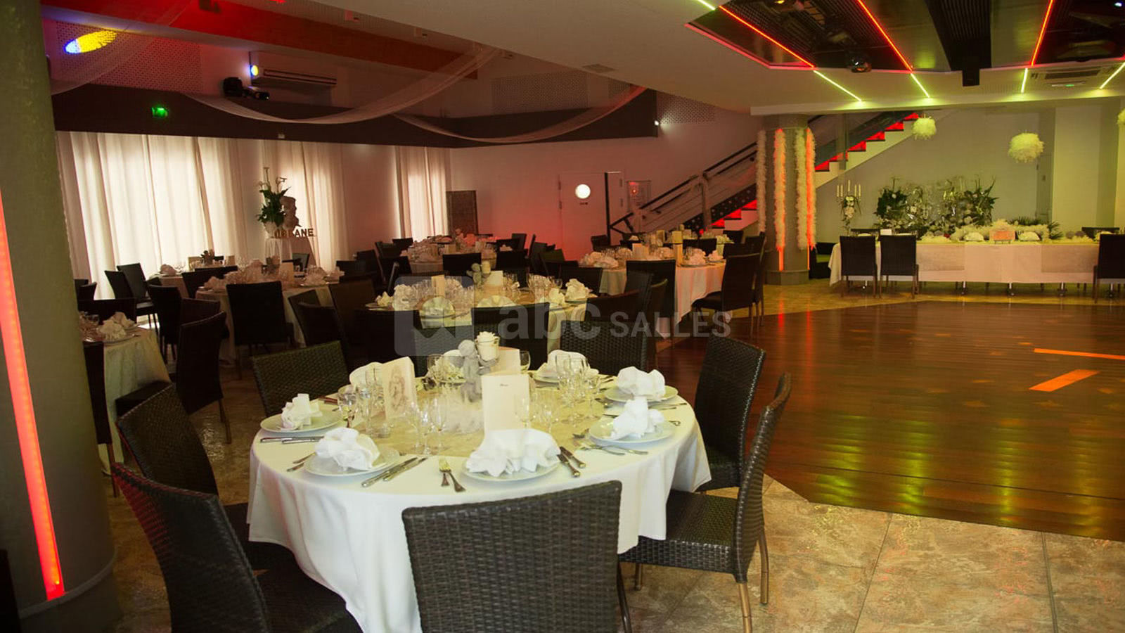 La salle en événement