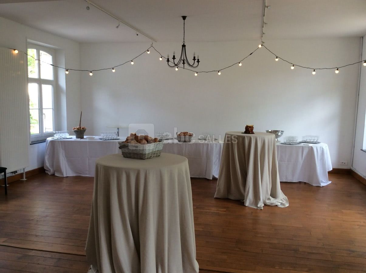 Vin d'honneur dans le château