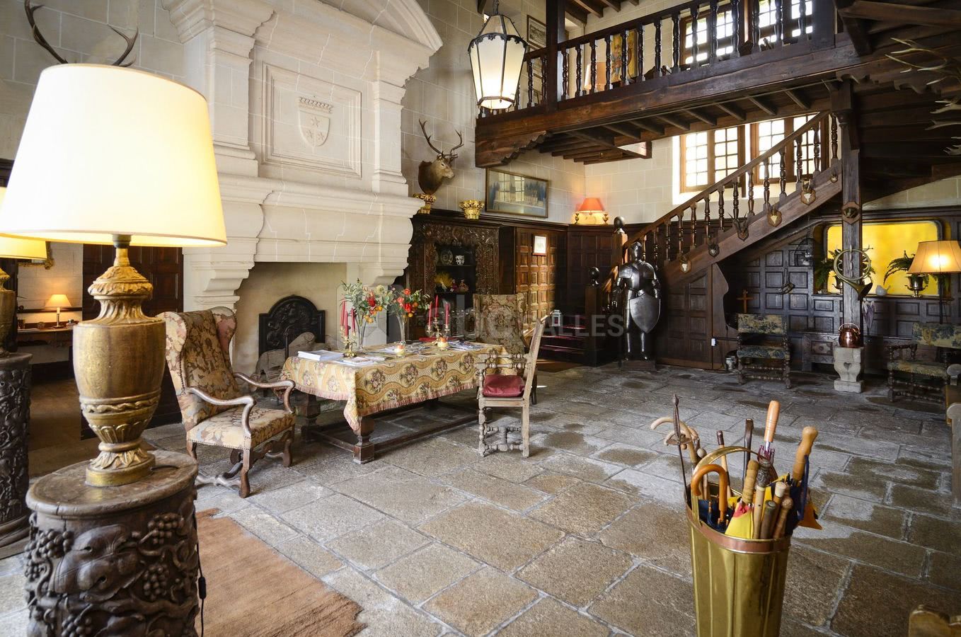 Intérieur du château