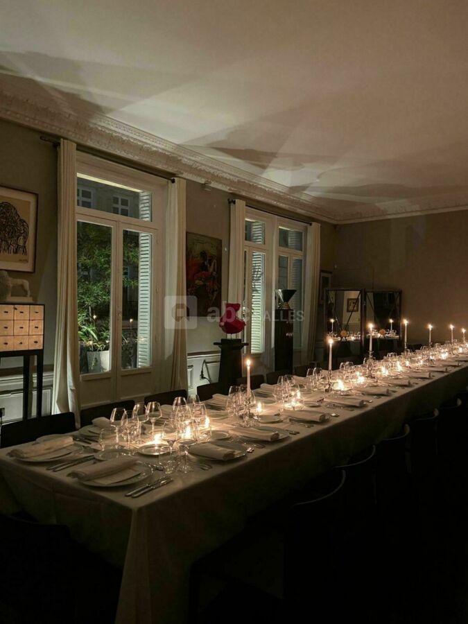Diner royal à la chandelle pour 30 personnes