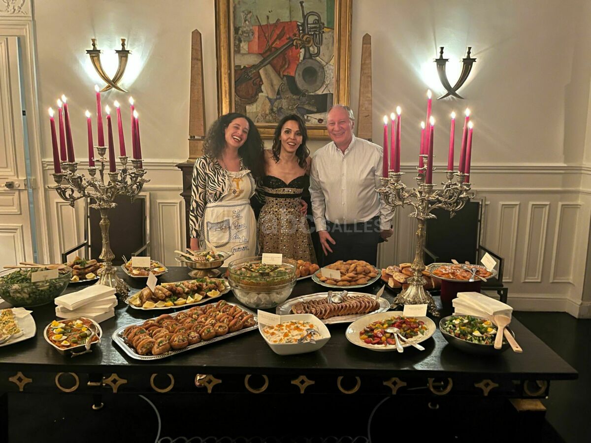 Buffet réalisé par le célébre chef étoilé Éric Frechon