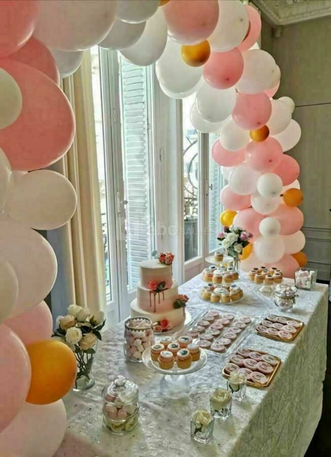 Candy bar avec décoration
