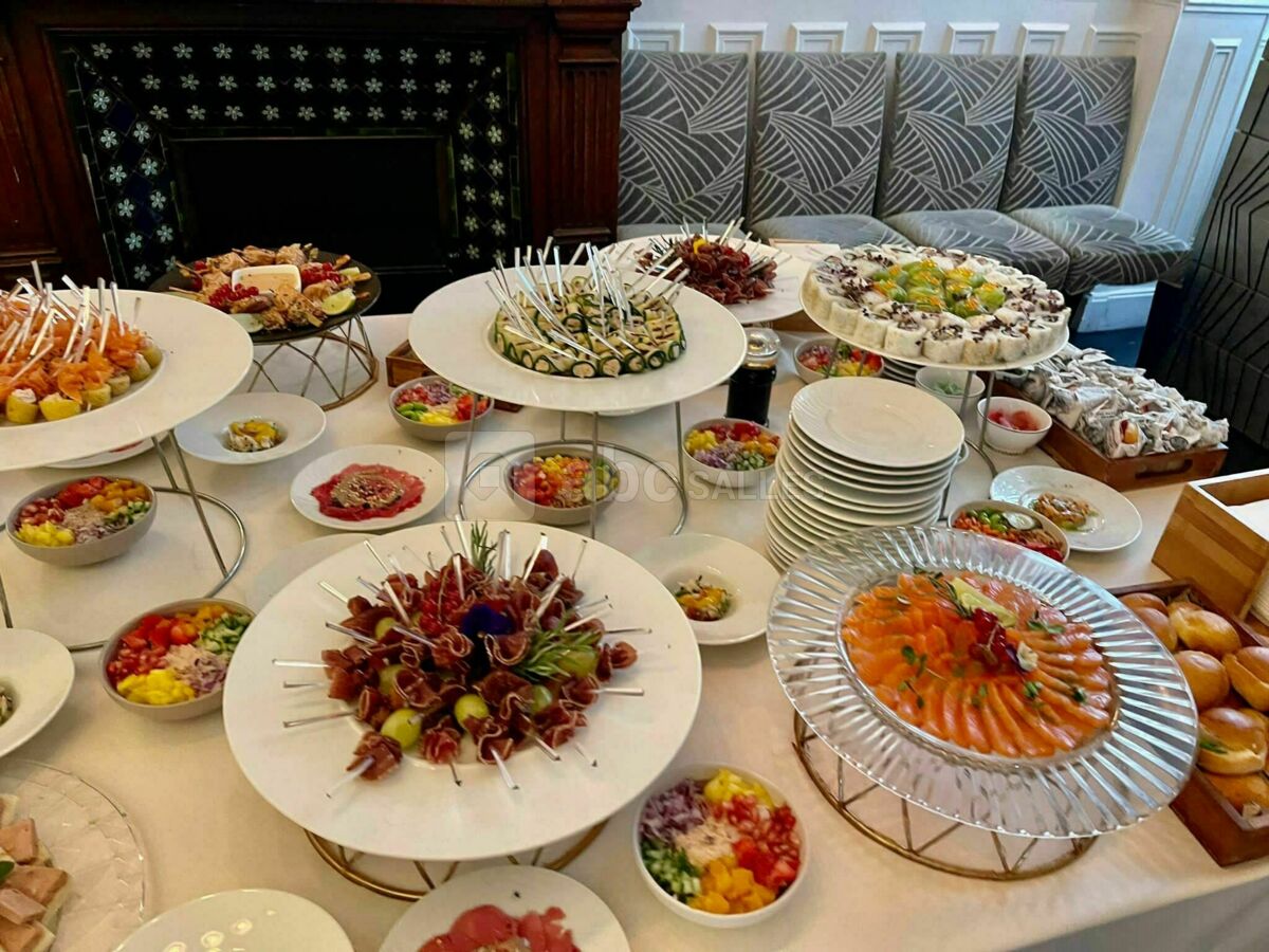 Présentation du buffet royal