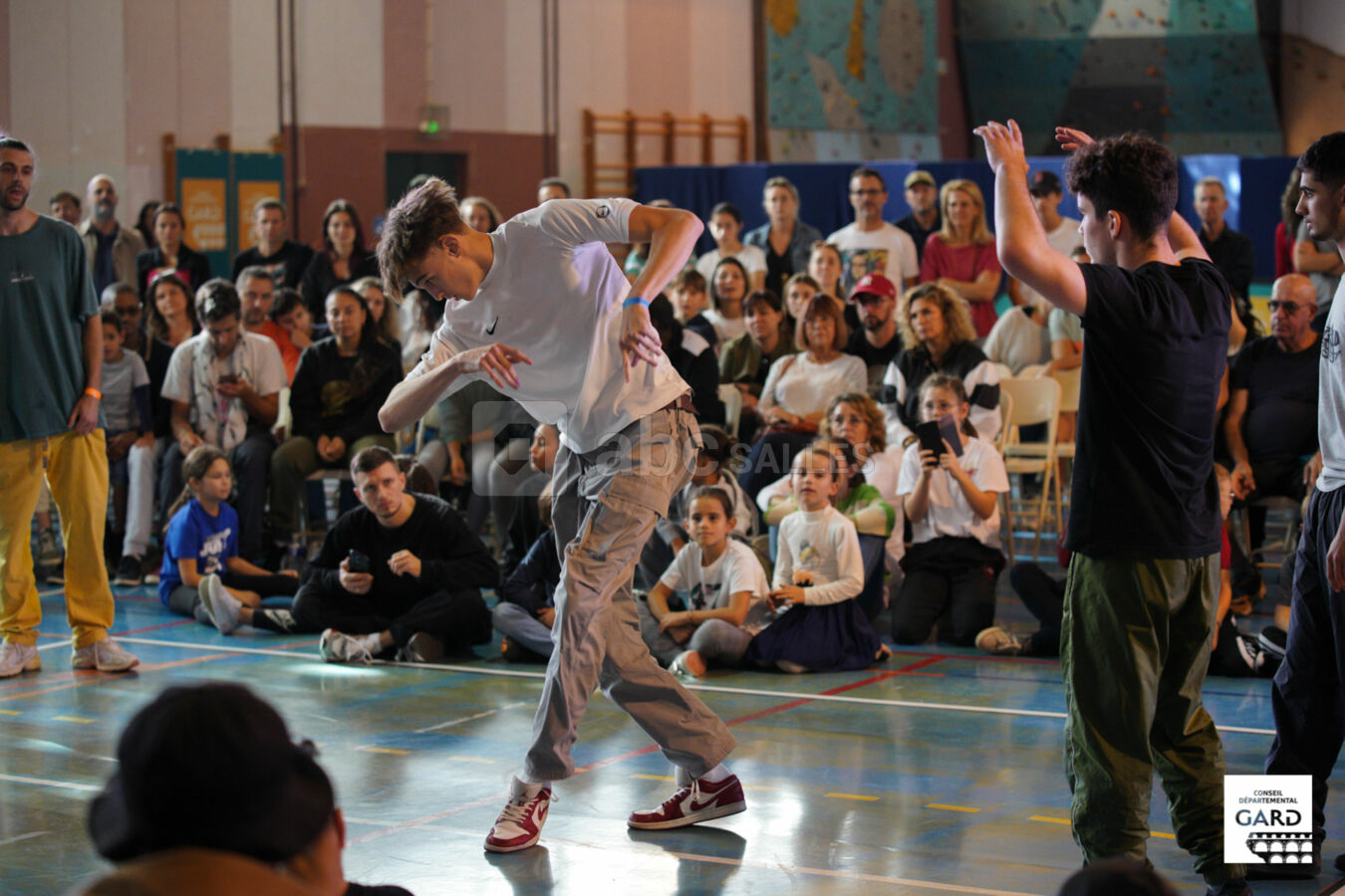 Gymnase compétion sportive