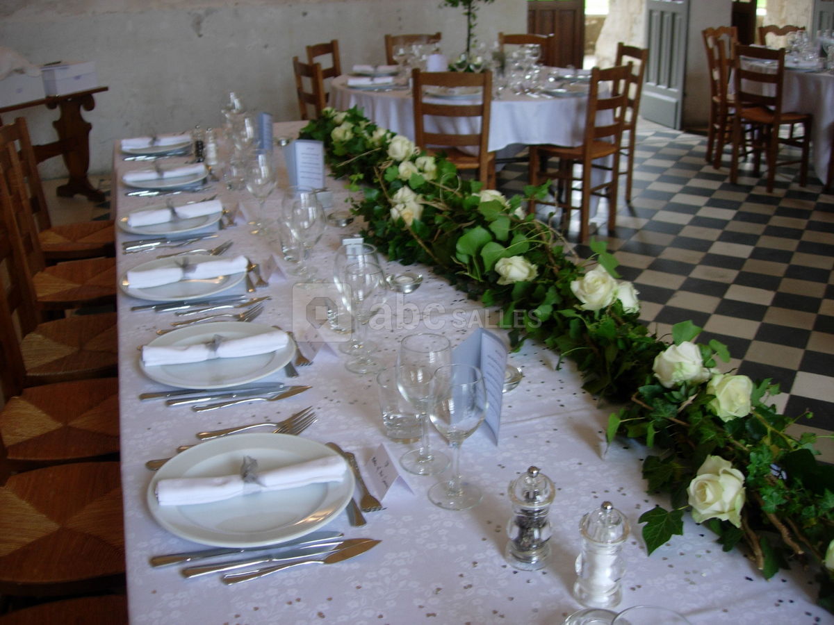 Diner assis salle Capitulaire