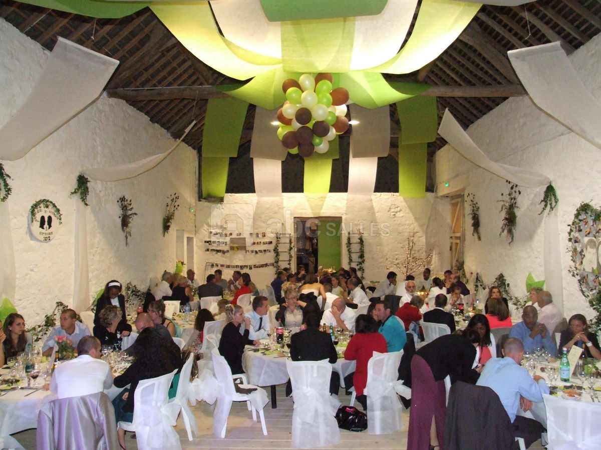 La grange lors d'un mariage
