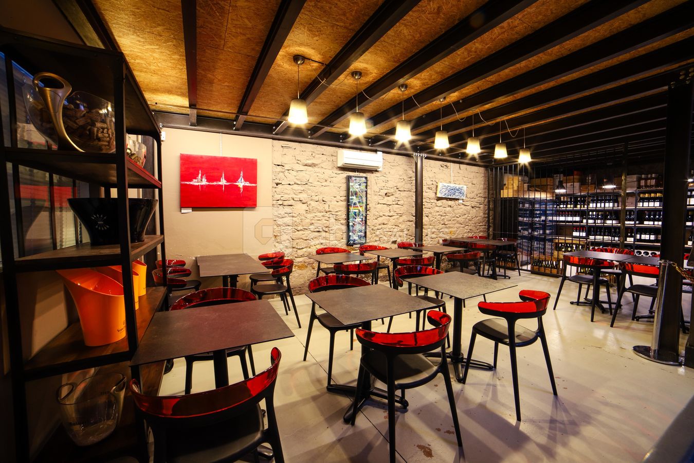 Espace sous mezzanine