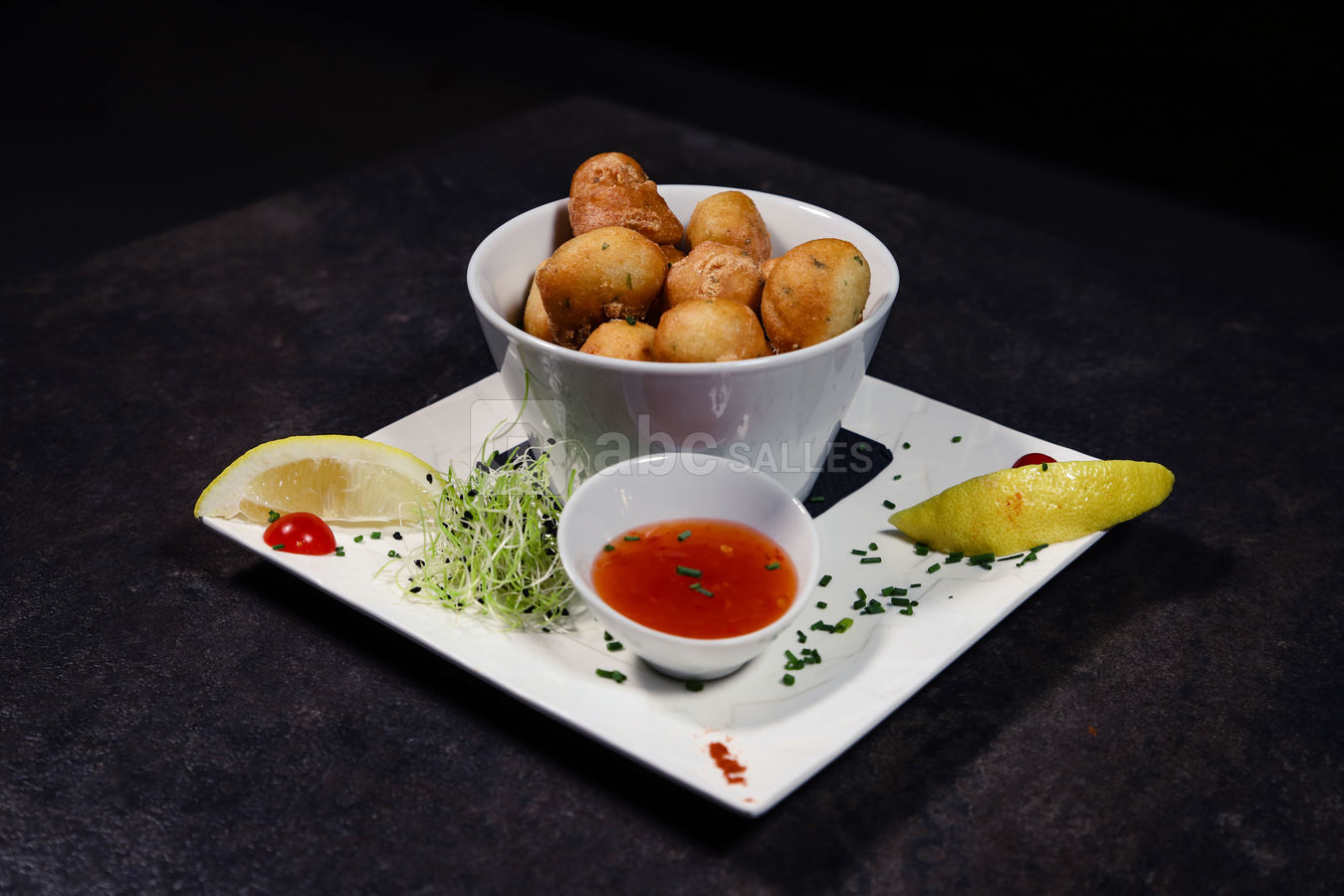 Assiette d'accras