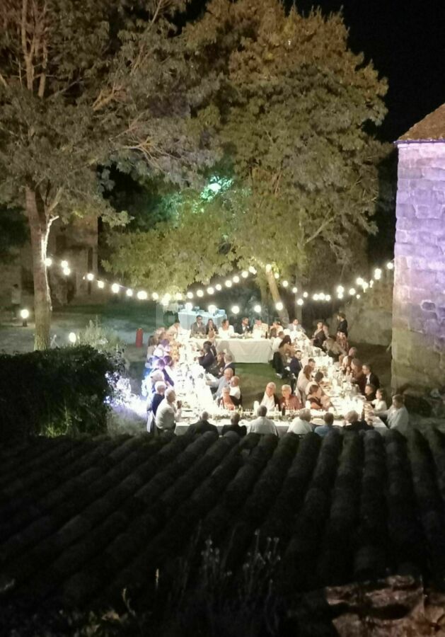 Banquet en extérieur