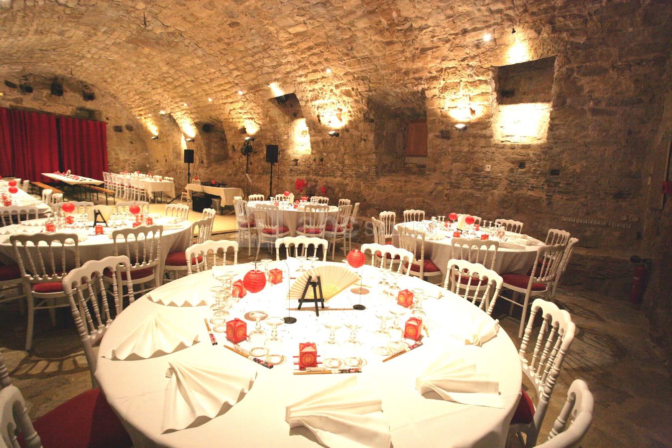 Salle de réception des anciennes Ecuries