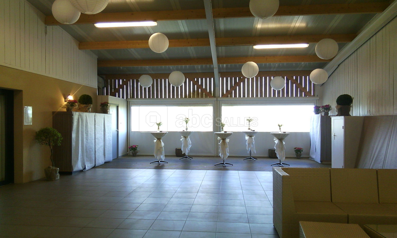 Décoration salle cocktail