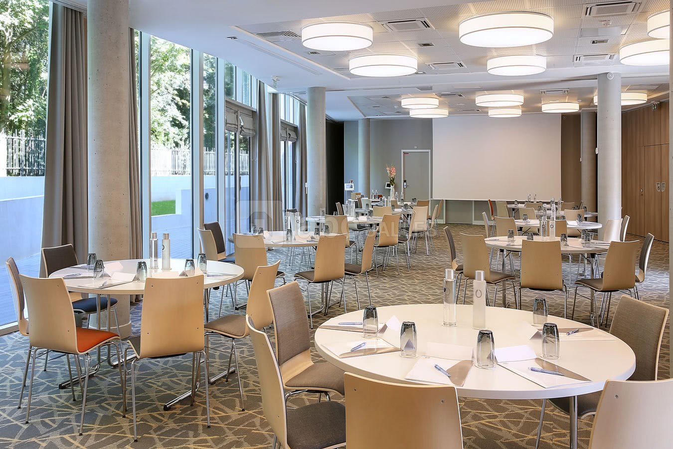 Salle plénière la forêt en cabaret