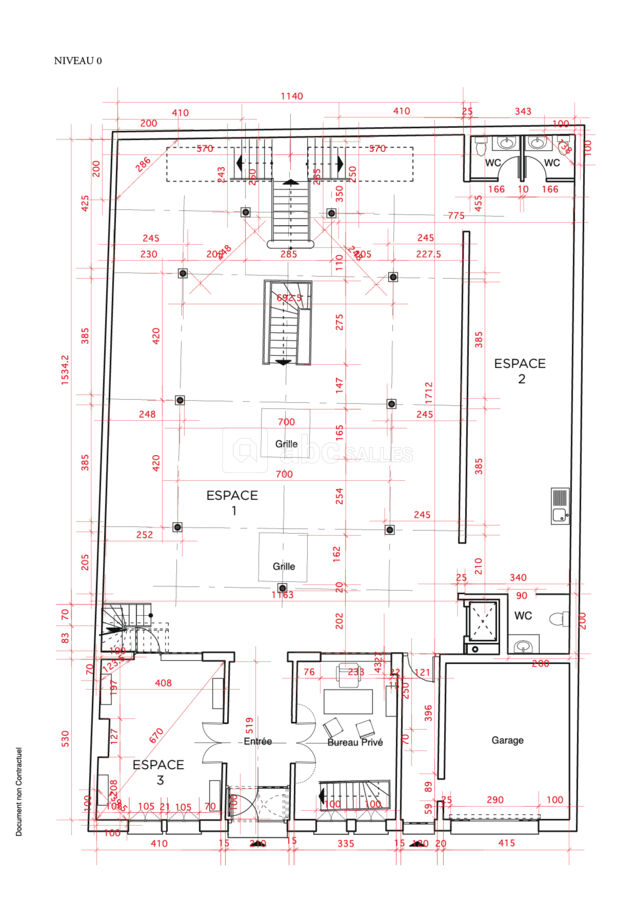 Plan Rez-de-chaussée