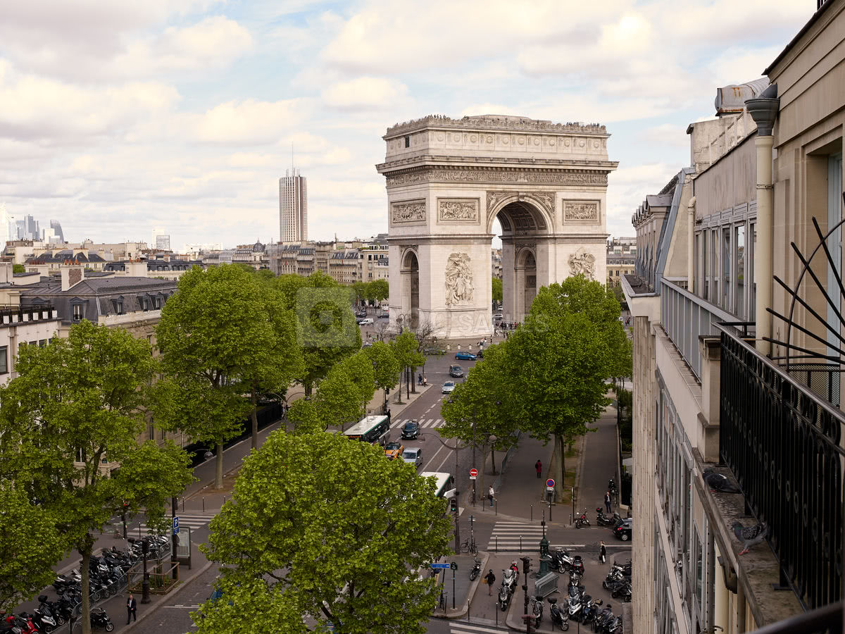Vue Arc de Triomphe