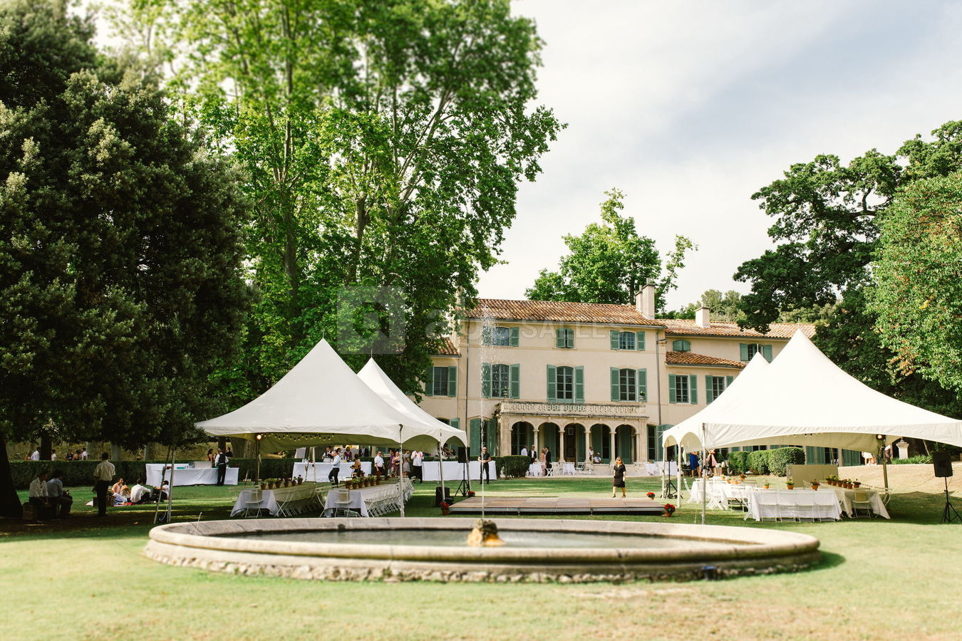 La bastide aménagée Mariage