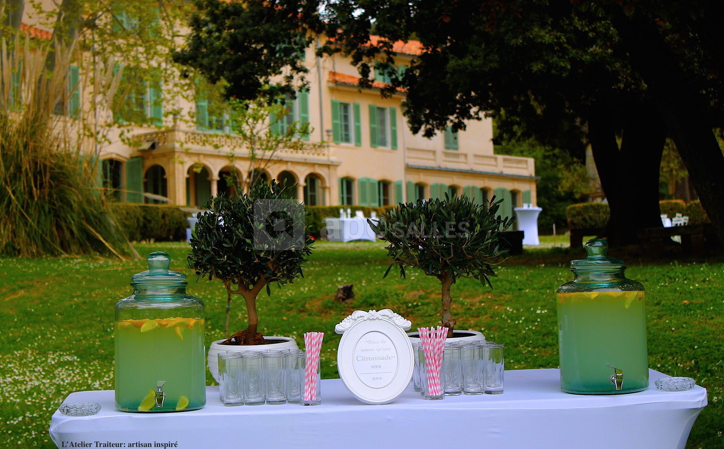 Brunch dans la parc avec l' Atelier traiteur