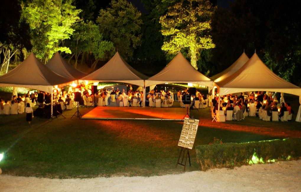 Parc de la bastide amenagé nuit