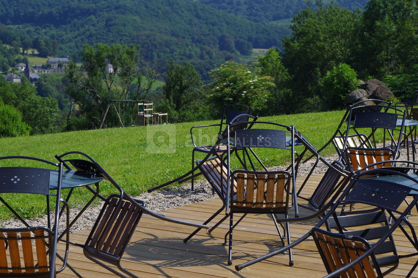 Terrasse et vue