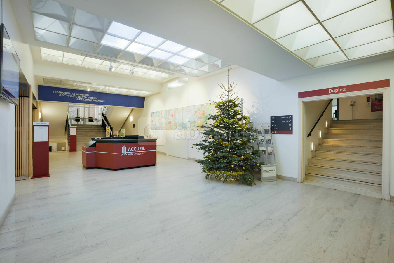 Accueil de l'Espace Hamelin