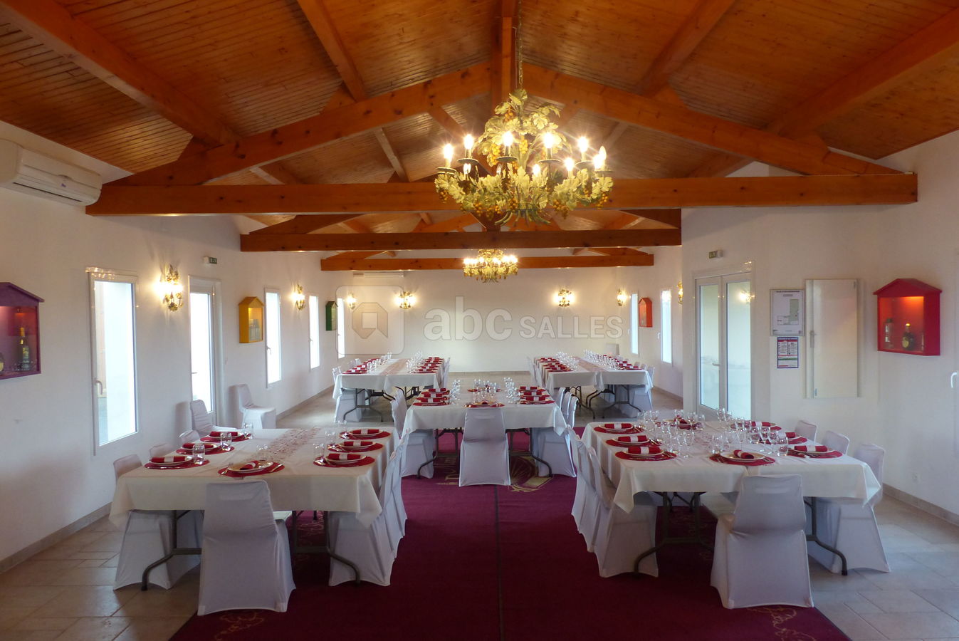 Salle de réception vignoble maxime pinard