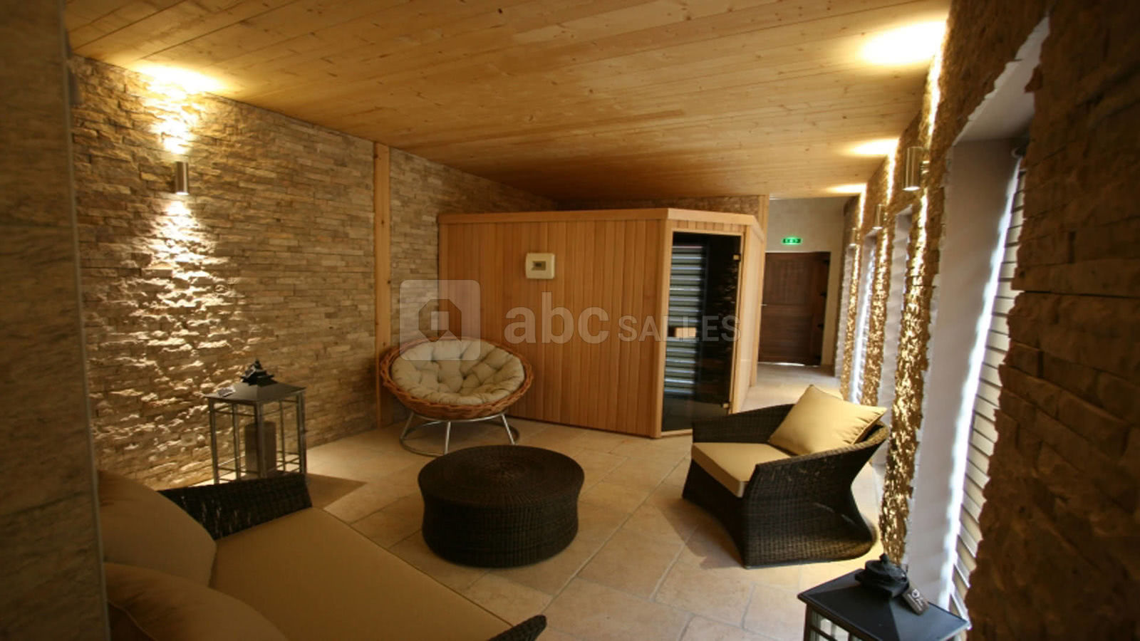 Espace sauna