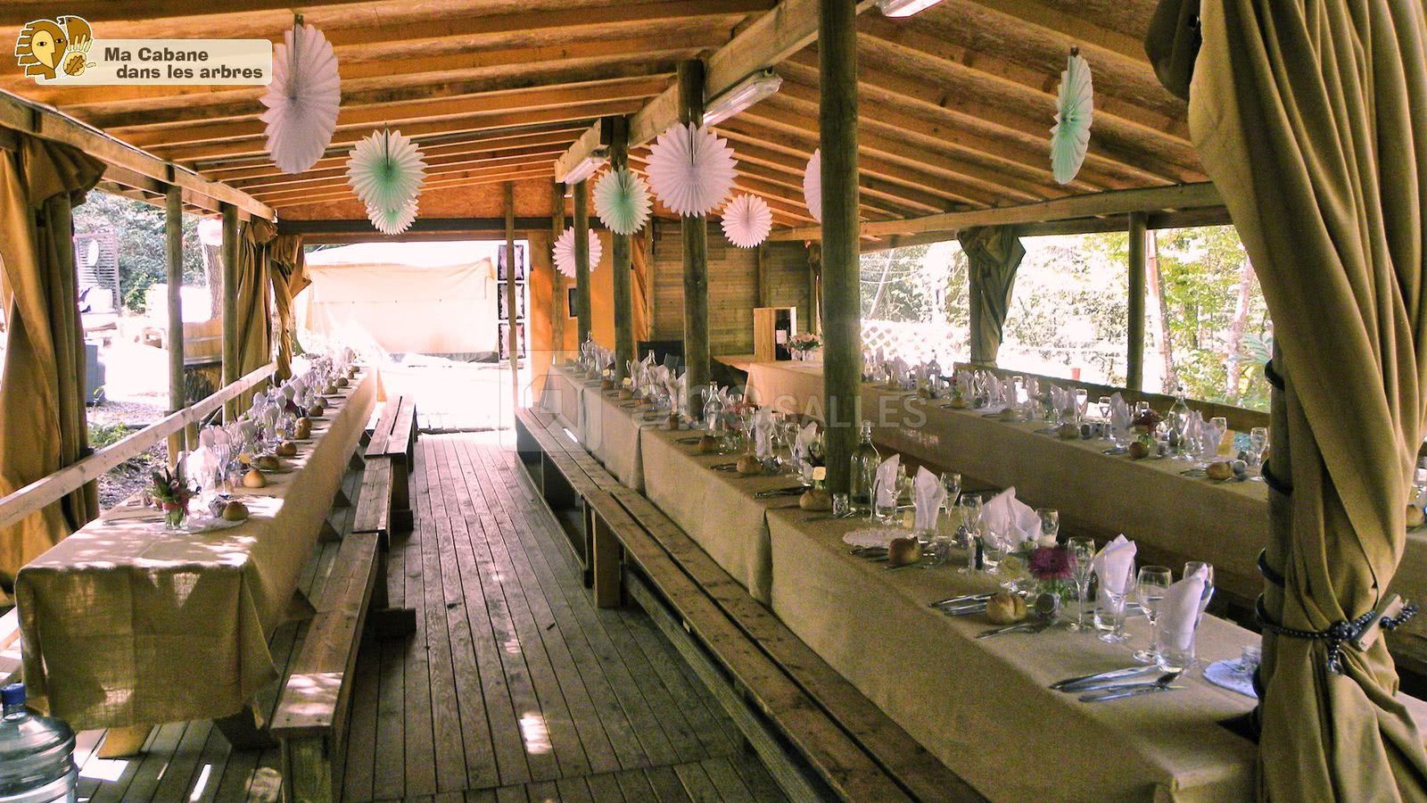 Tépacap fiesta vous propose un espace restauration pouvant accueillir jusqu'à 120 convives