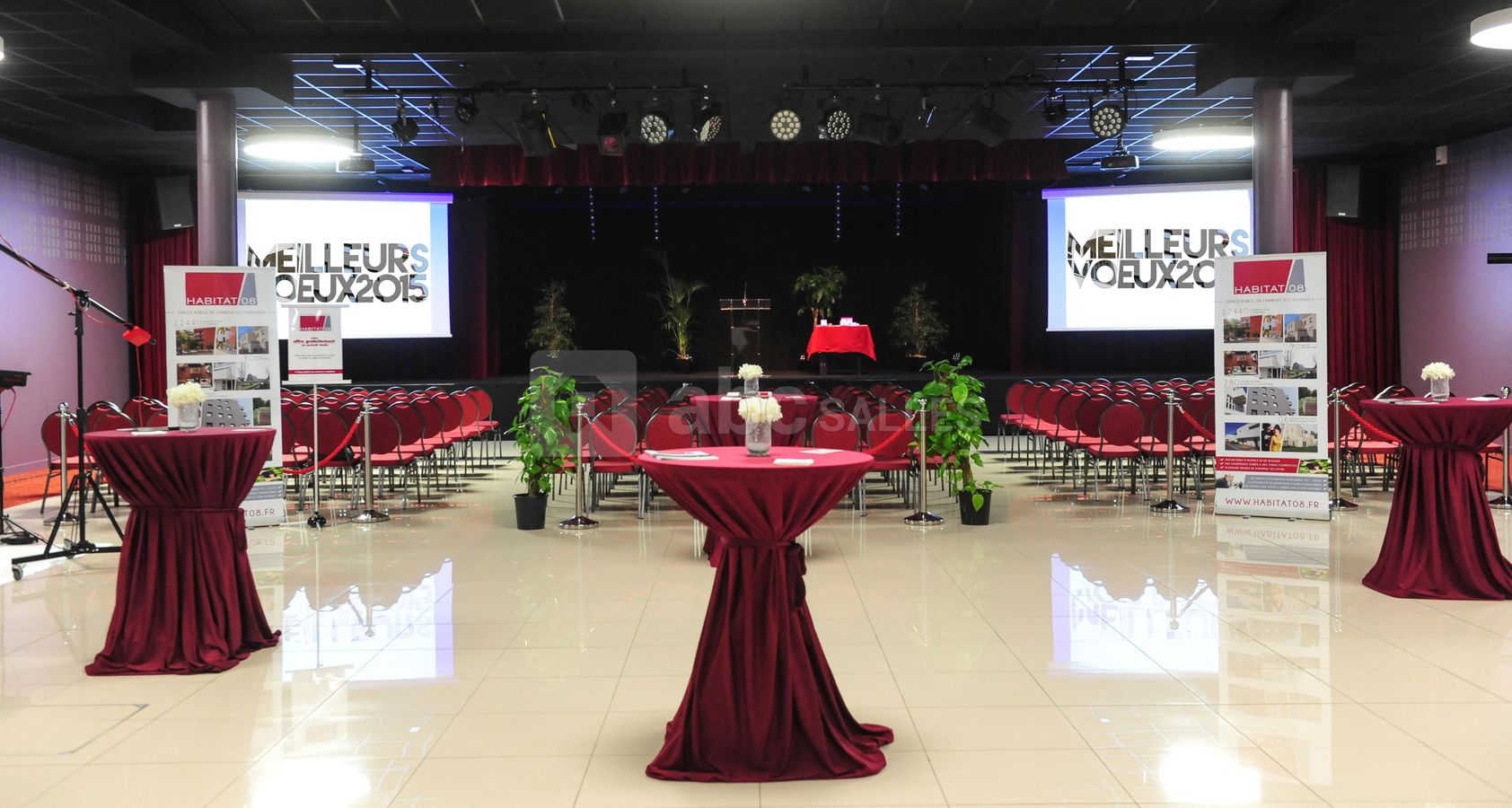 Salle des congrès : cocktail et congrès