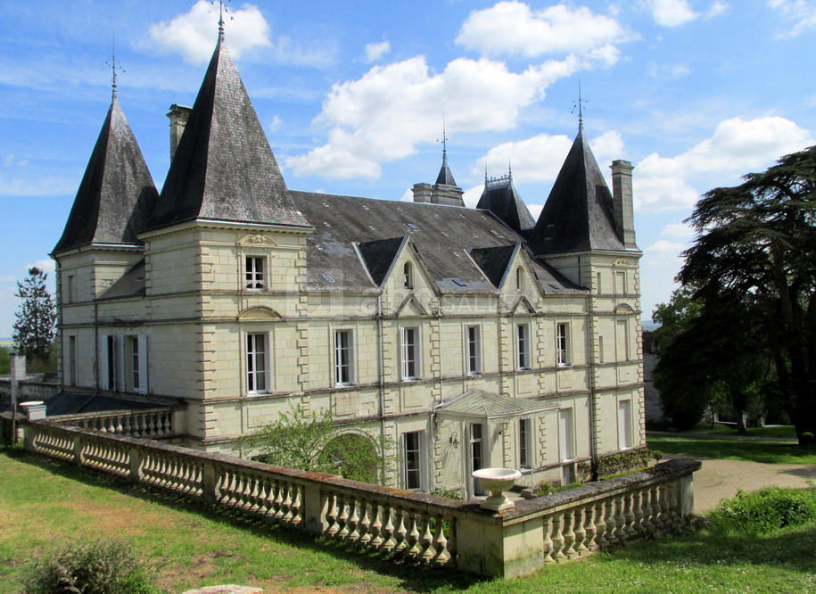 Façade ouest du château