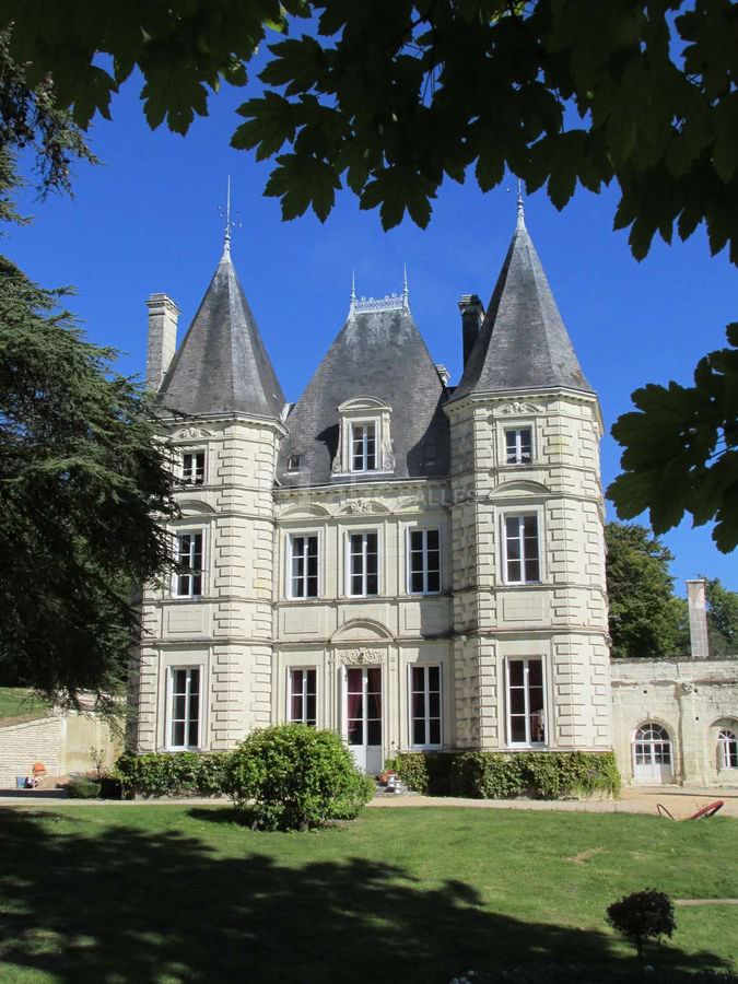 Façade sud du château