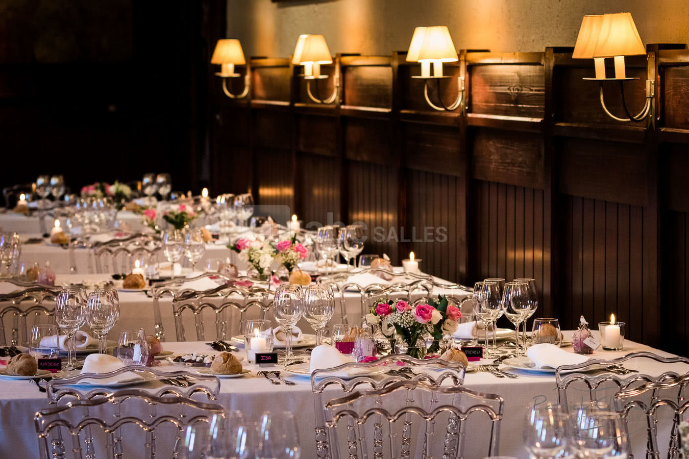Décoration des tables