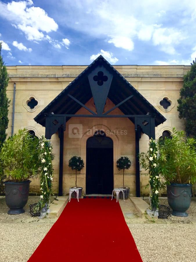 L'entrée de la Salle des Fresques