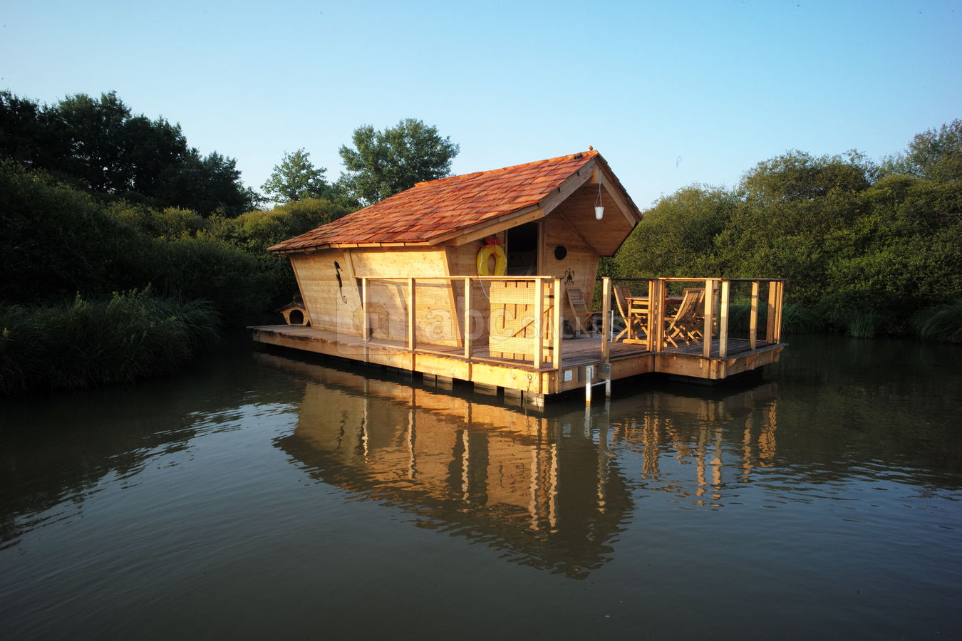Nos cabanes flottantes