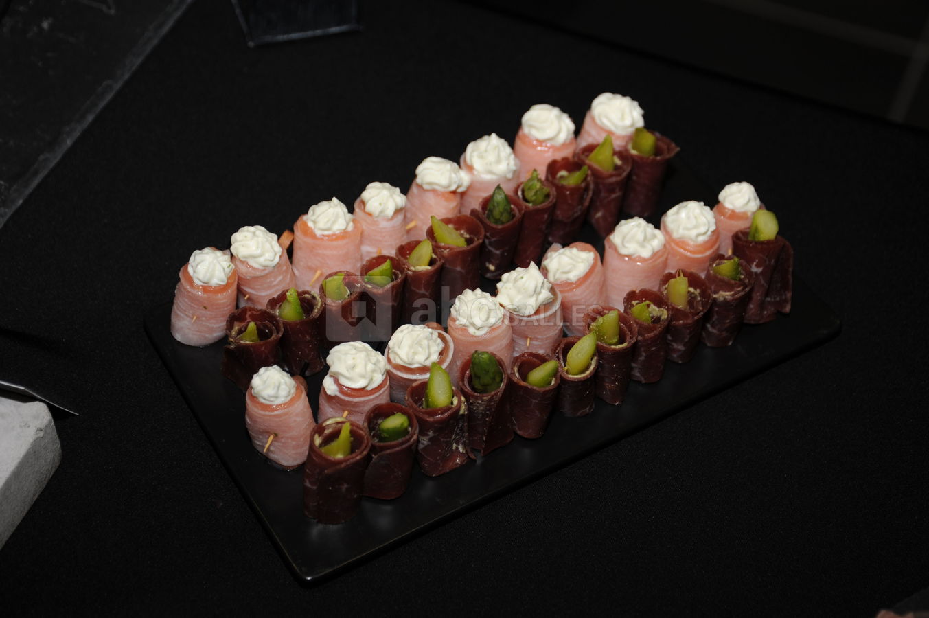 Ardoise pièces cocktail