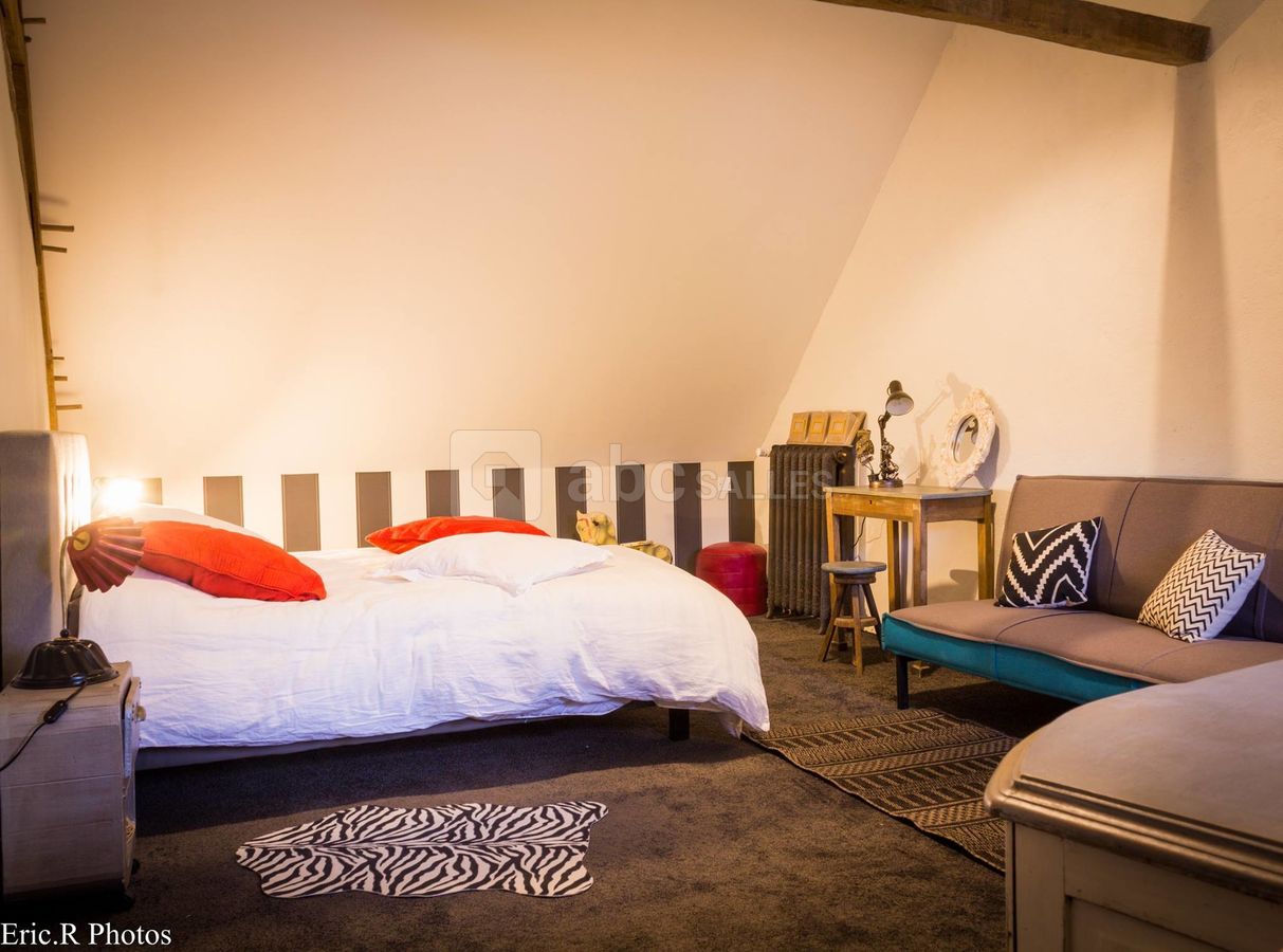Chambre dans le gîte du Manoir