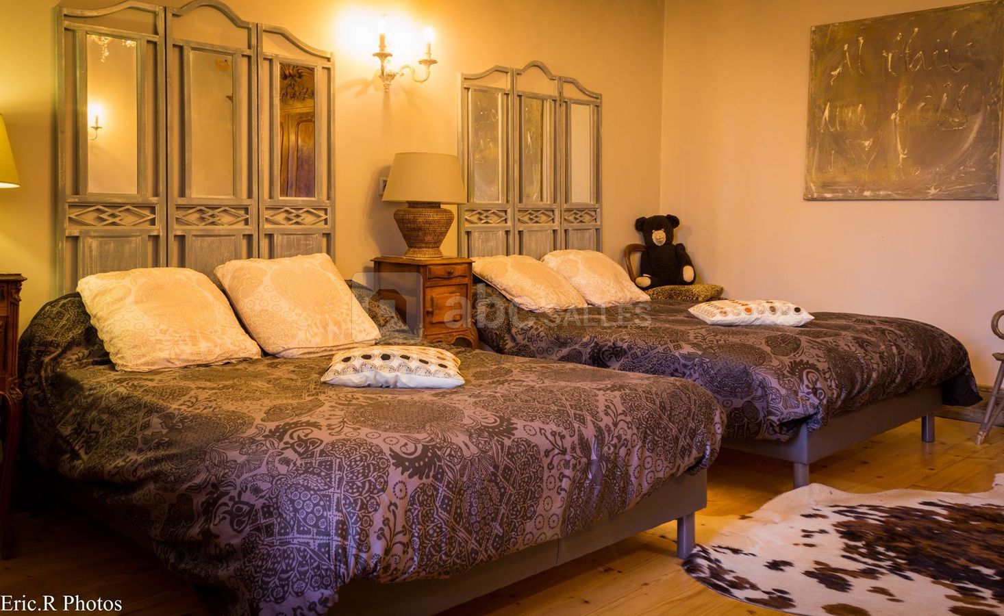 Chambre du gîte du Manoir