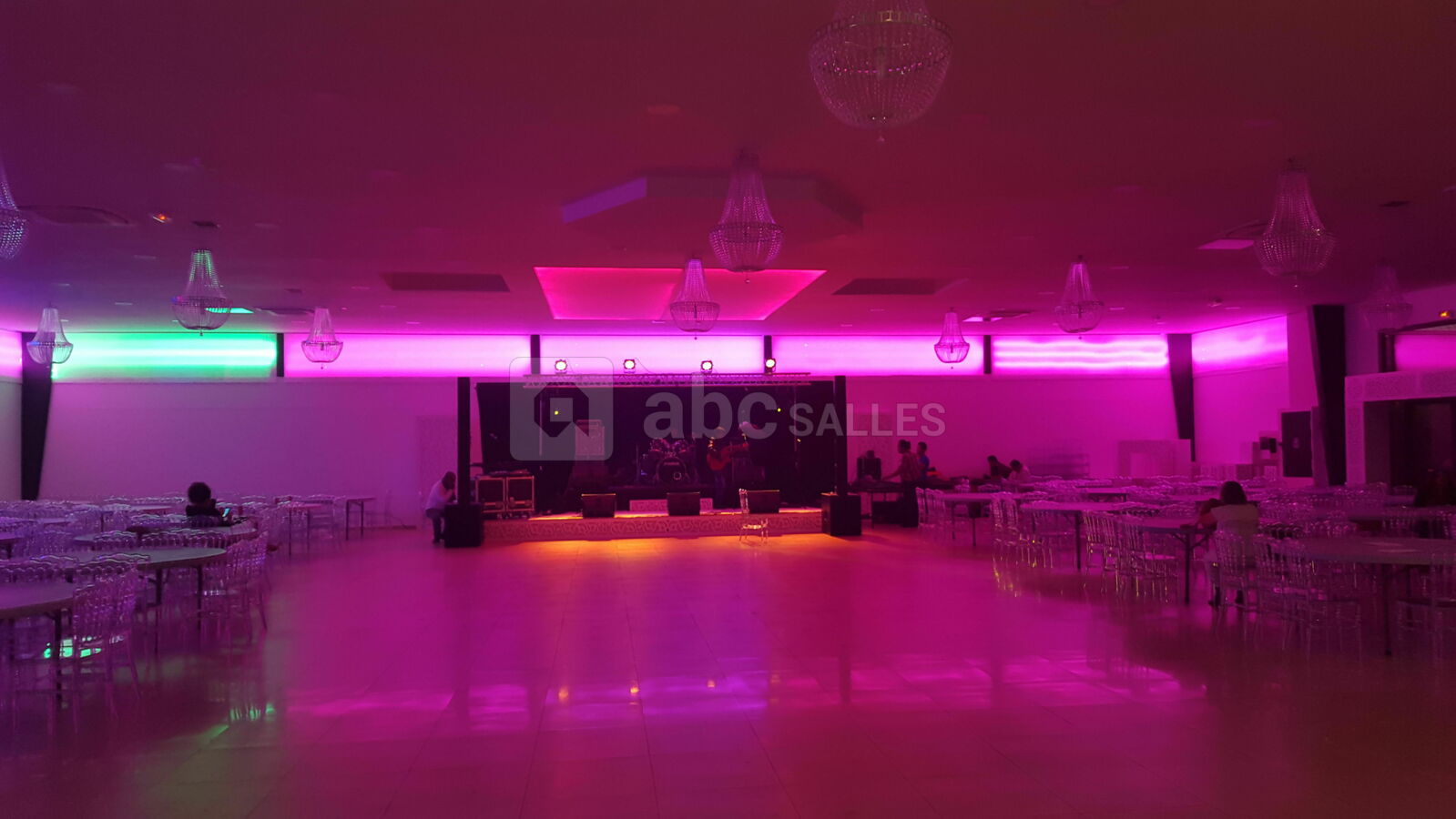 La piste de dance