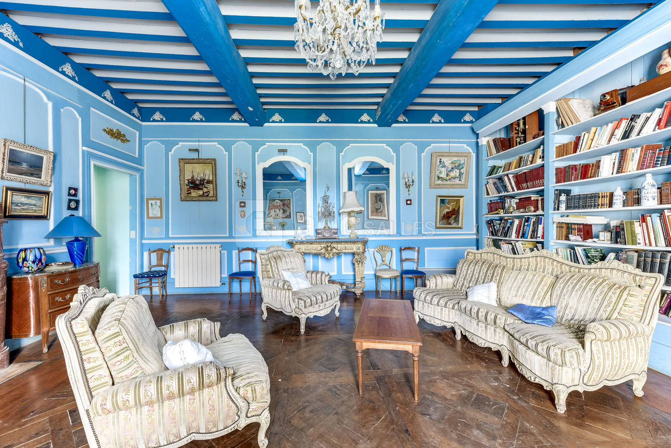 Le salon bleu