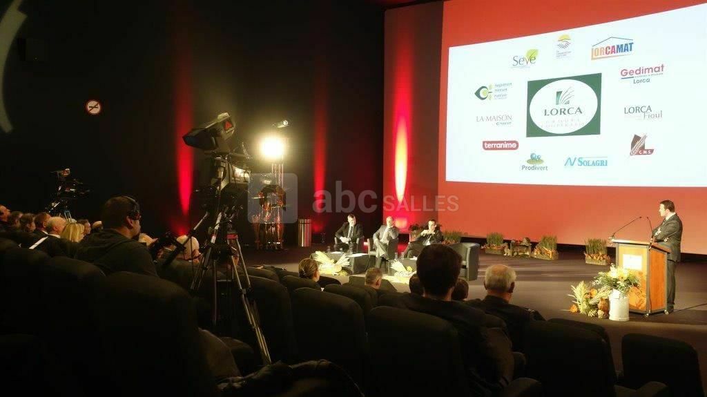 Séminaire en salle de cinéma